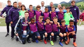 U11FC BARCELONA  TRAUMTORE  Turniervlog  ViscaBarca [upl. by Nelav]