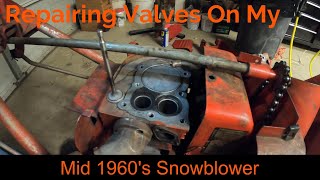 Valve Repair on my Snowbird Snowblower [upl. by Anyar900]