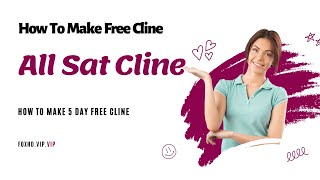 How To Make Free Cline  5 Days Free Cline l Free Cccam Cline Panel 2023 [upl. by Anahsek]