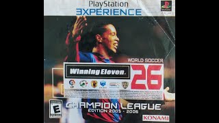 WINNING ELEVEN 2002 PS1  WE 26 SEASON 20052006 [upl. by Fadil]