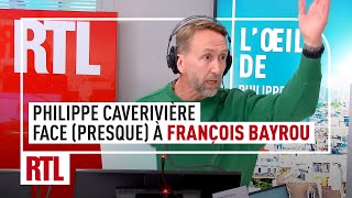 Philippe Caverivière face presque François Bayrou [upl. by Inek]