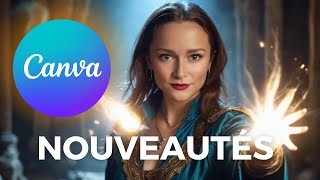 7 nouveautés CANVA 🎨 à connaître ABSOLUMENT 🤩 [upl. by Nauwtna]