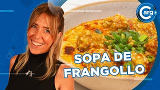 CÓMO HAGO UNA SOPA DE FRANGOLLO [upl. by Neelrak]