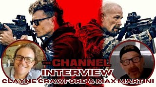 Max Martini amp Clayne Crawford Talk Brutally Terrifying Heist Thriller The Channel CinemaChords [upl. by Sherilyn]