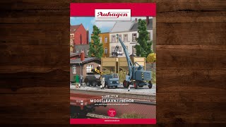 Auhagen Katalog 2022 – Modellbahn H0 TT N [upl. by Amuh715]