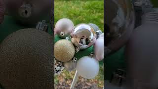 CHRISTMAS RAILING DIY DECORATION christmas decor decoration ornaments [upl. by Asilehc]