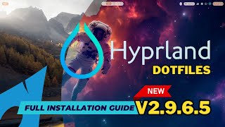 ML4W Dotfiles for Hyprland 2965 NEW features installation guide for Arch  Firefox Extensions [upl. by Neztnaj]