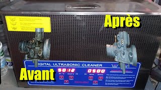 Tuto nettoyage carburateur et bac à ultrason [upl. by Pasia]