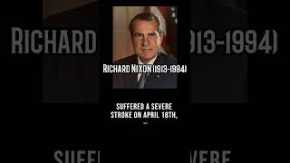 Richard Nixon cause of death  shorts viral [upl. by Mcquoid]