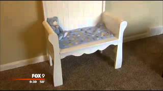 Stillborn babys transformed crib helps mother heal [upl. by Alia]