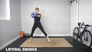 Lateral Kettlebell Swings [upl. by Llennod142]