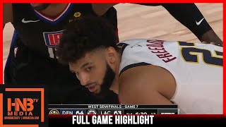 Nuggets vs Clippers Game 7 91520  2nd Round  Full Highlights [upl. by Barclay371]