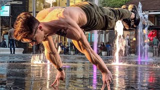 ERIK BARSI  KING OF FULL PLANCHE STREET WORKOUT [upl. by Reifnnej]