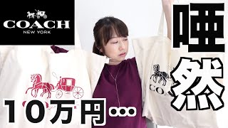 【福袋2022】総額10万円の福袋の中身が・・・【COACH】 [upl. by Annoeik]