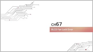 LG HVAC Single Split Trouble Shooting CH67 [upl. by Ahsya]