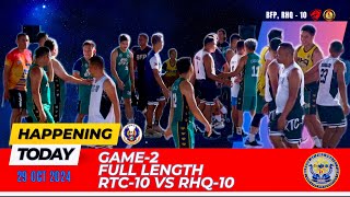 Basketball  Game2 Between RTC10 and RHQ10 [upl. by Wrand]