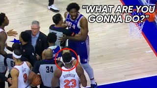 LEAKED Audio Of Joel Embiid Trying To Fight The Knicks “What Are You Gonna Do”👀 [upl. by Ferdinande511]