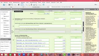 Elster ElsterFormular Steuererklärung Sonderausgaben Berufsausbildung [upl. by Chandless]