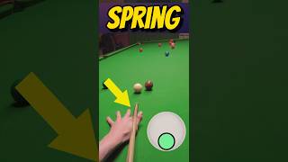 Snooker Cue Action Spring ⚡️ GoPro Headcam POV [upl. by Grassi]