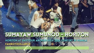 SUMAYAW SUMUNOD  HORI7ON Fancam  241103 DAYTOUR ANCHOR HIGH 2024 MOA Arena  Fan Boy Doll Arch [upl. by Aelahc]