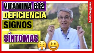 ✴️ VITAMINA B12 🤨 DEFICIENCIA 👉 8 SIGNOS y SÍNTOMAS [upl. by Angel]