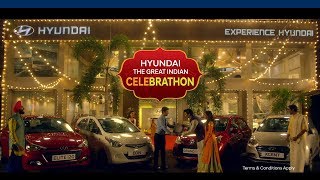 Hyundai  The Great Indian Celebrathon  2017 Festive Offers  TVC [upl. by Honig]