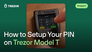 How to Setup Your PIN on the Trezor Model T  Quick and Secure Guide [upl. by Anabel949]