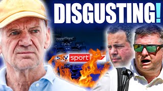 Adrian Newey Calls Out Sky Sports for UNACCEPTABLE amp DISGRACEFUL Coverage [upl. by Ahsena]