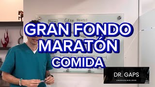 GRAN FONDO  MARATÓN  COMIDA [upl. by Mikel667]