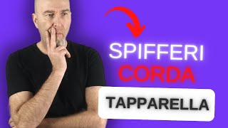 SPIFFERI CORDA TAPPARELLA cosa fare per eliminarli Adesso [upl. by Chaffinch]