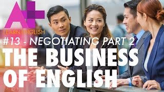 We might have a deal – Language of negotiations part 2  Business of English 13  ABC Australia [upl. by Dionis]