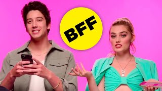 Zombies 3s Milo Manheim amp Meg Donnelly Take The CoStar Test [upl. by Rizan]