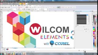 Corel with Wilcom Back and Forth [upl. by Nazario]