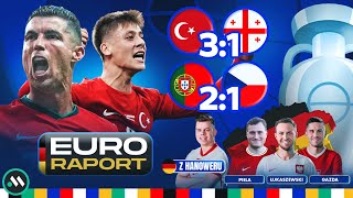 EURO 2024 PORTUGALIA  CZECHY 21 CO ZA FINISZ SHOW TURCJI Z GRUZJĄ [upl. by Farr]