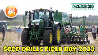 Seeding Demonstrations 2023  Direct and MinTill Seeders Field Day 2023 [upl. by Mundt]