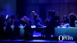 Macbeth Act III Witches Chorus quotTre volte miagola la gatta in fregolaquot Minnesota Opera Chorus [upl. by Mcfadden745]