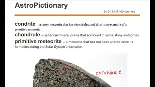 chondrite chondrules and primitive meteorites [upl. by Keir]