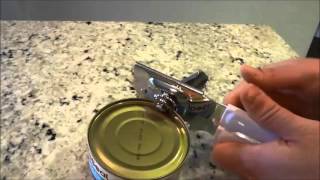 How To Use A Can Opener Tutorial [upl. by Akinnej]