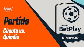 CÚCUTA DEPORTIVO VS DEPORTES QUINDÍO  TORNEO BETPLAY DIMAYOR 20242  FECHA 15 [upl. by Munroe]