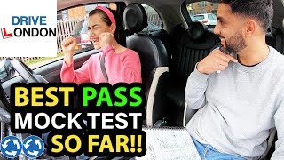 BEST MOCK TEST PASS SO FAR  How to Pass Your Driving Test  UK Learner Driver 2022 [upl. by Eibba]