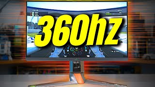 MONITOR GAMER 360HZ  BARATO CUSTO BENEFÍCIO ULTRAWIDE [upl. by Enitsrik]