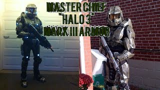 Halo 3 Master Chief Armor  Homemade pepakura [upl. by Nancy]