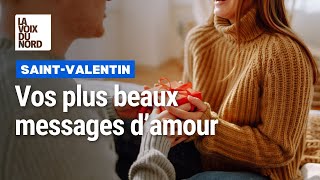 SaintValentin  vos plus beaux messages damour [upl. by Alphonsa]