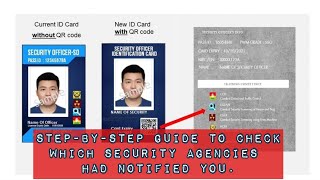 Singapore Security Officer  StepbyStep Guide To Check Which Security Agencies Had Notified You [upl. by Enomyar]