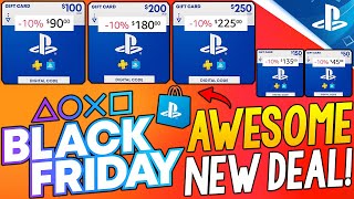 Great PSN Credit Amazon BLACK FRIDAY 2024 Offer  Get Black Friday PlayStation Deals CHEAPER [upl. by Hobie]