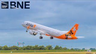 New Jetstar A321Neo LR Brisbane Airport Plane Spotting 1012023 [upl. by Busch]