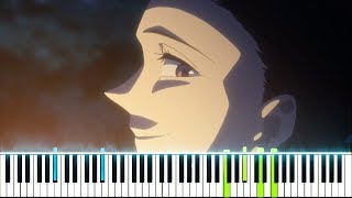 Yakusoku no Neverland Episode 12 Finale OST  Main Theme  quotIsabella’s Lullabyquot Piano Synthesia [upl. by Frechette]