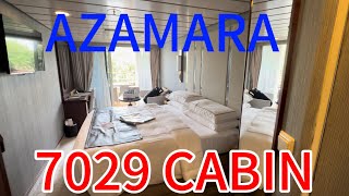 AZAMARA JOURNEY CRUISE stateroom 7029 overview [upl. by Reichert130]