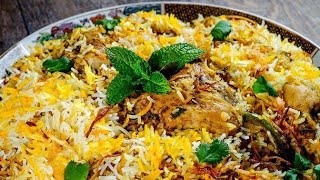 chicken biryani  chicken dum biryani recipe [upl. by Yendis]