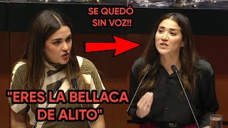 NO SE LA CREÍA SENADORA DEL PUEBLO LE PUSO TREMENDO CALLADÓN A PALOMA SANCHEZ Y ASI SALIÓ C0RRIEND0 [upl. by Dnalro]